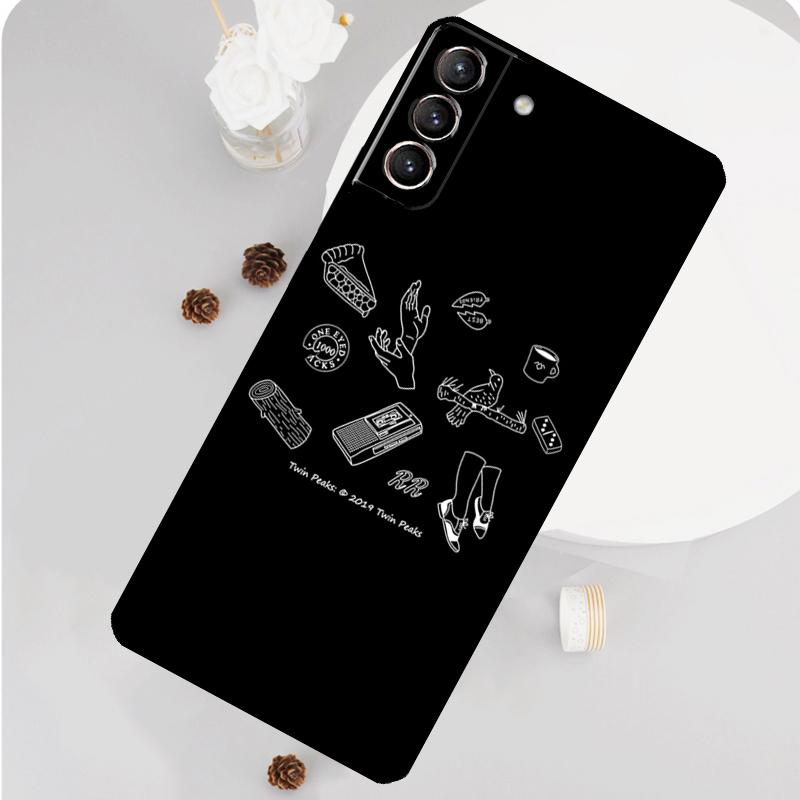 

Welcome To Twin Peaks Phone Case For Samsung Galaxy S26 S23 Ultra S20 S21 S22 S24 S25 Plus S10 S25 FE Funda Cover Galaxy S22 Plus