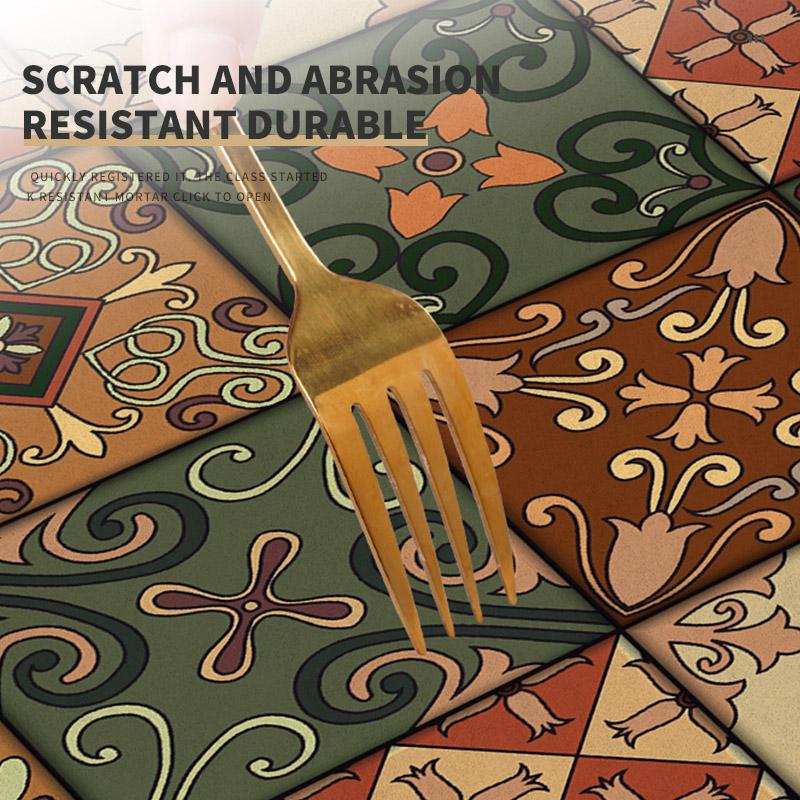 Coffee Maker Mat Retro Dish Drying Mats for Kitchen Non-slip Draining Pad Quick Dry Tableware Placemat Dinnerware Washable