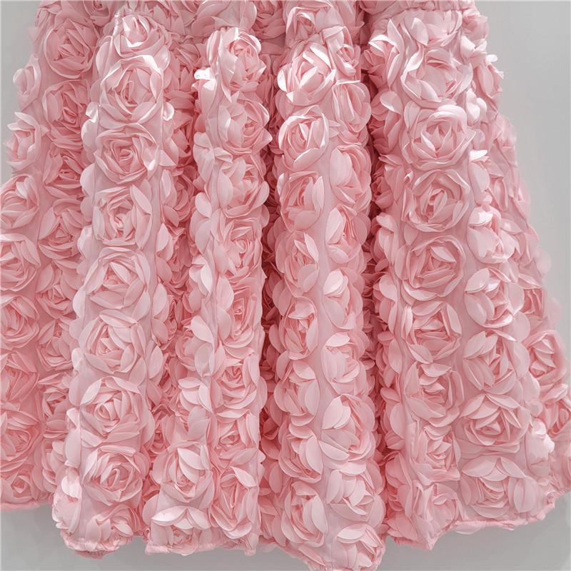 Damska spódnica midi A-line z wysokim stanem i kwiatowym wzorem 3D na rok 2025