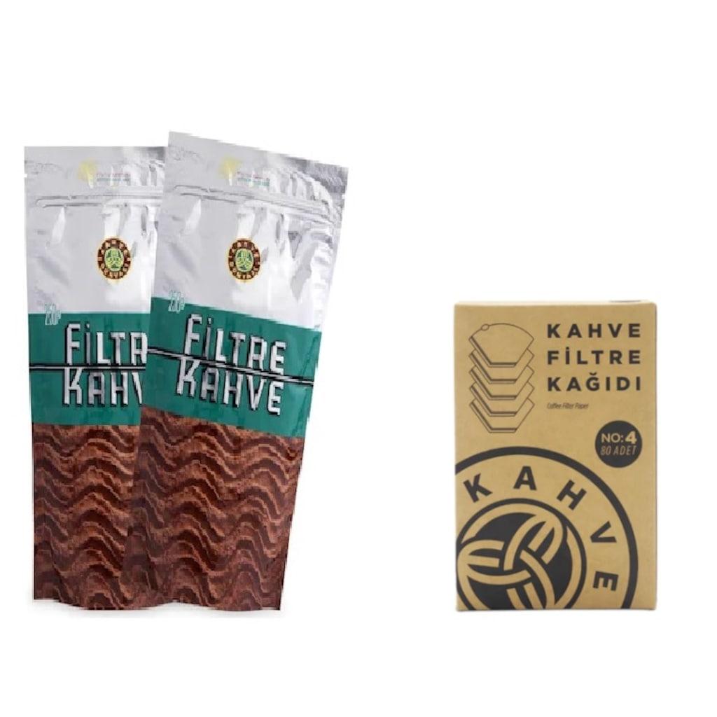 

Kahve Dünyası Filter Coffee 500 G + Фильтровальная бумага для кофе 80 штук