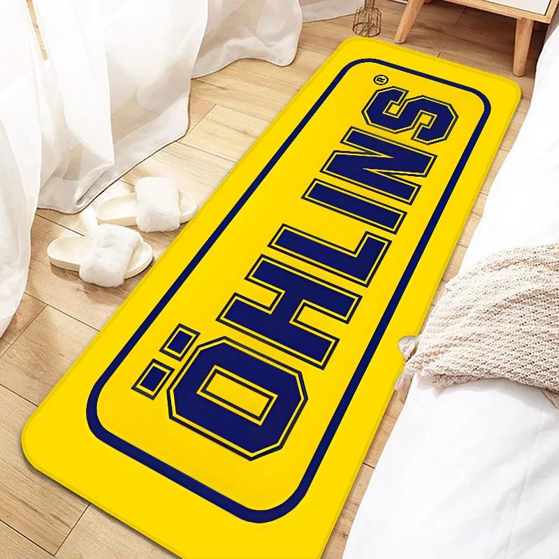 Ohlins Rutschfeste Waschbare Fußmatte für Eingangsbereich, Küche, Wohnzimmer, Flur, Badezimmer – Premium Wohnkultur Lösung