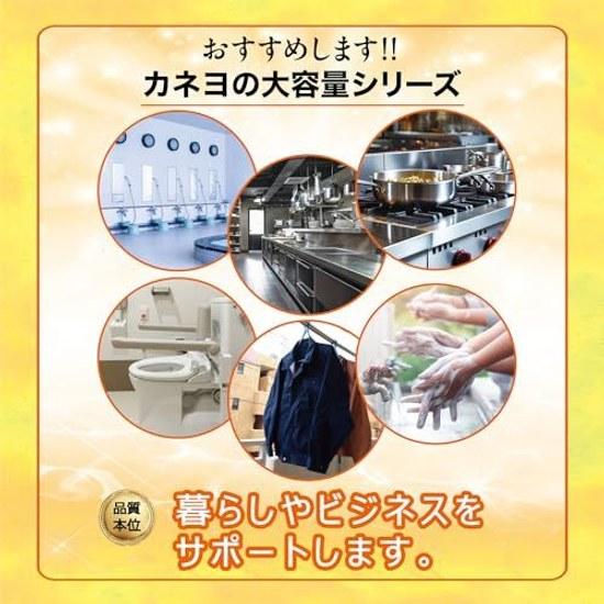 Kaneyo SoapLarge Capacity Liquid Detergent Fabric Softener Laundry Floral Scent 5kg Commercial Use Neutral Type Compatible Vertical Drum Washing Tap