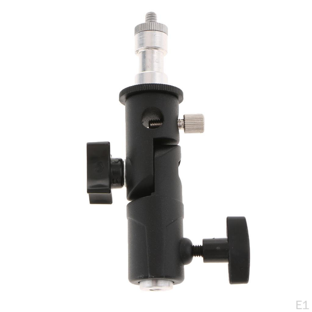 Flash Shoe Holder FLH Light Stand for DSLR Camera Black