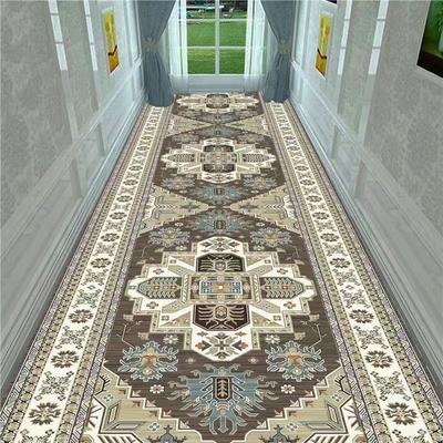 Tapis luxueux en imitation cachemire - Tapis de couloir doux et tapis polyvalent - Tapis de cuisine, de chevet et de porte durable - Décoration d'intérieur élégante pour n'importe quelle pièce