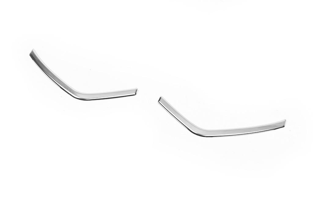 Grille Overlays (2 Pcs, Stainless Steel) for Dacia Duster 2018-2024