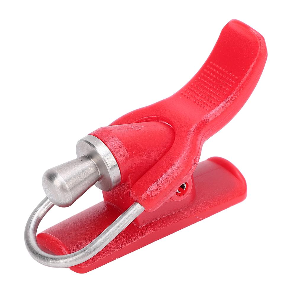 Brandungsangeln Auslösehilfe Nylon Edelstahl Sicherer Griff Meeresangeln Wurfauslöser Daumenknopf