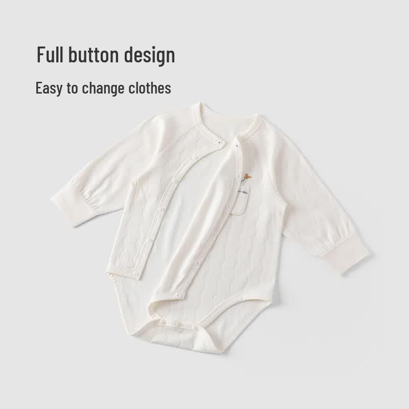 Baby Unisex Soft Long Sleeve Bodysuit