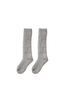 Hokaron Warm Room Socks with Infrared Heating Fleece and Pile Lining for Winter Warmth and Chill Sizes 1 Gray Women's Fiber, Lining, Relief,