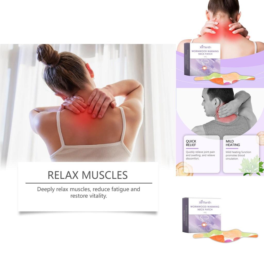 Ximonth Warm Neck Patch Herbal Therapy For Comfort And Relaxation Of Neck Tension
