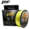 JOF16 12-strand PE Braided River & Saltwater Fishing Line 500m Abrasion-Resistant Smooth-Running High-Strength Long-Cast
