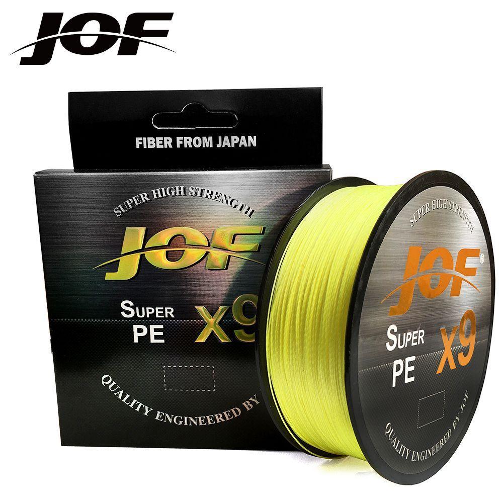 JOF16 12-strand PE Braided River & Saltwater Fishing Line 500m Abrasion-Resistant Smooth-Running High-Strength Long-Cast