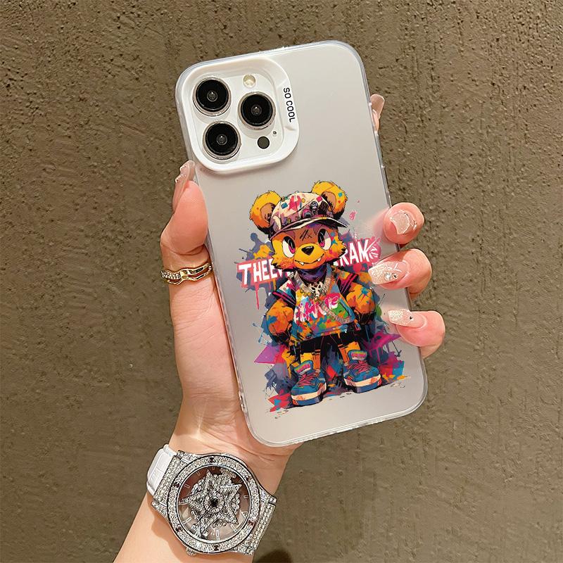 

Silicone Case For Oppo Reno 11F 12F 13F 14F 15F Redmi Note 15 14 13 12 Samsung A06 A16 A26 A36 A56 Cover DIY Painted Cartoon Shockproof Phone Bumper Infinix Hot 30