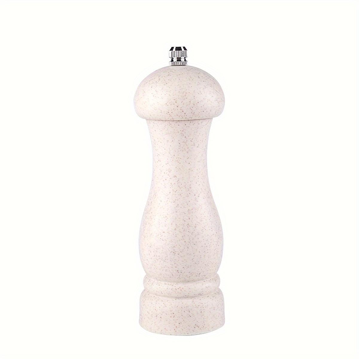 1PC Wheat Orange Rod Pepper Grinder, Coarse Salt Pepper Grinding Seasoning Bottle, Manual Pepper Grinder