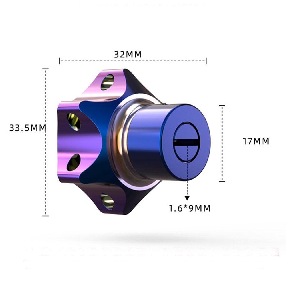 Accessory Motorcycle Keychain Motorcycle Key Head Shell Hexagon Keychain Key Head Cover Decorative