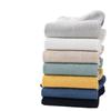 Plus-size Men's Short Socks, Mesh Cotton Socks, Summer Thin 10A Antibacterial, Deodorizing, Sweat-absorbing, Size 45 Mid-calf Socks