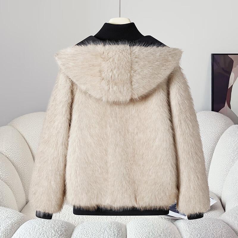 Reversible Hooded Short Padded Jacket for Women