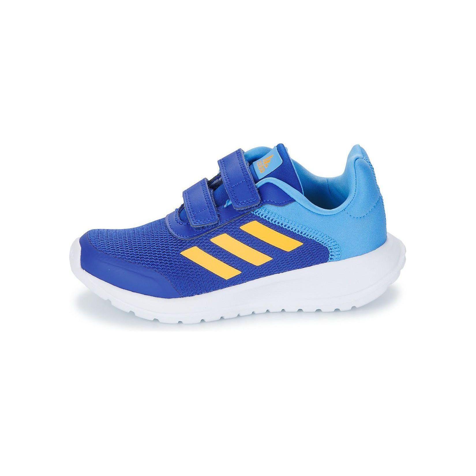 

Adidas Tensaurs Run 2.0 Comfortable Casual Shock Absorbing Durable Low Top Running Shoes Kids Sneakers Blue IG1236 35