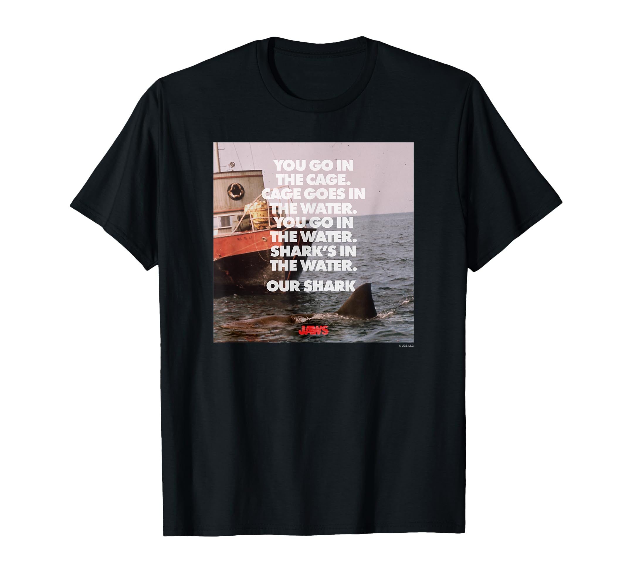 

Jaws Photo Graphic T-shirt