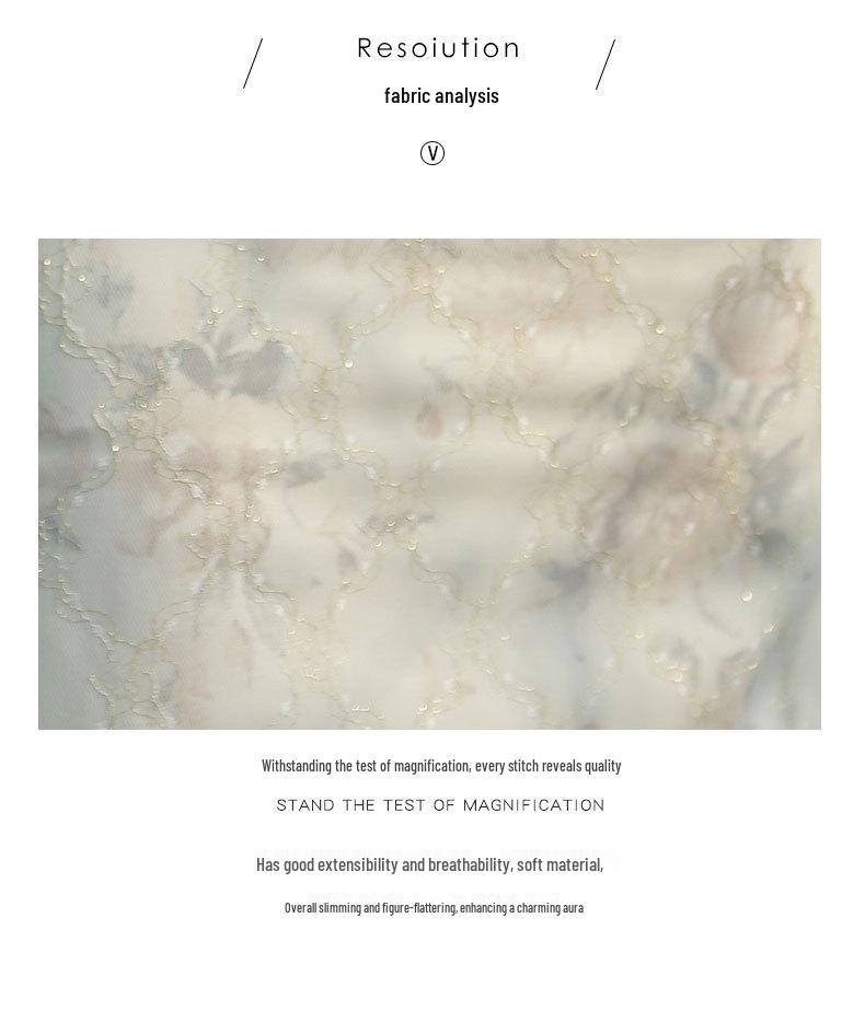 White Retro Lace Cheongsam: Youthful Summer 2025 Edition