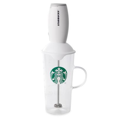 Starbucks Aluminium Milchaufschäumer & Tasse