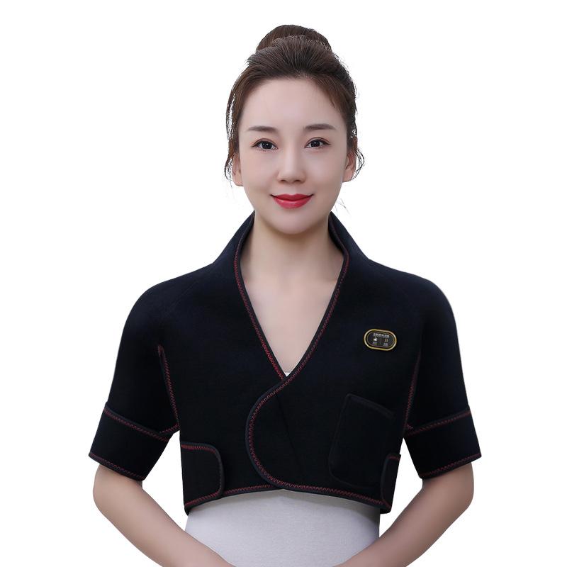 Carbon fiber heating shoulder neck, shoulder pain, hot compress, physiotherapy, shoulder pads, constant temperature heating, shoulder massager