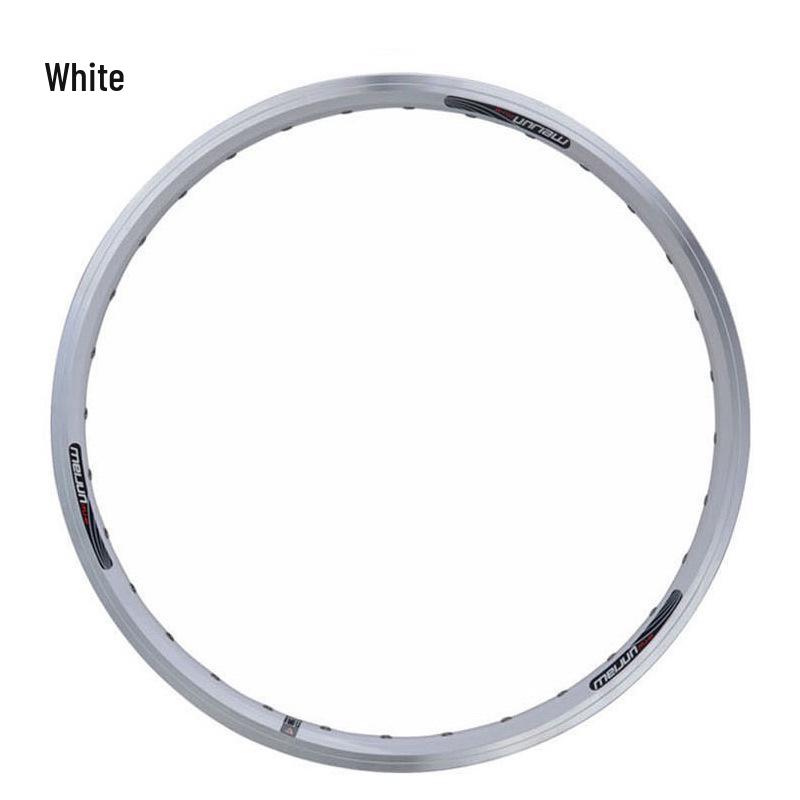 MEIJUN 26" Black Double-Layer Aluminum Alloy Mountain Bike Rim with Disc/V Brake, 32/36 Hole