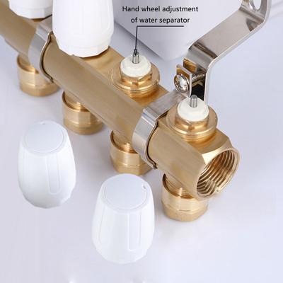 4 Stück Bodenheizung Wasserverteiler Handradschalter Heizkörperventilkappen Ersatzventilabdeckung Einfach zu installieren