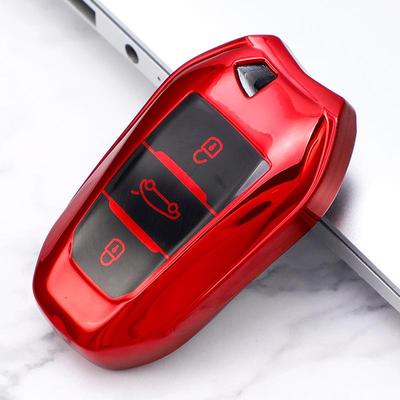 Peugeot Key Case Cover for 5008, 301, E2008 with Logo and Buckle