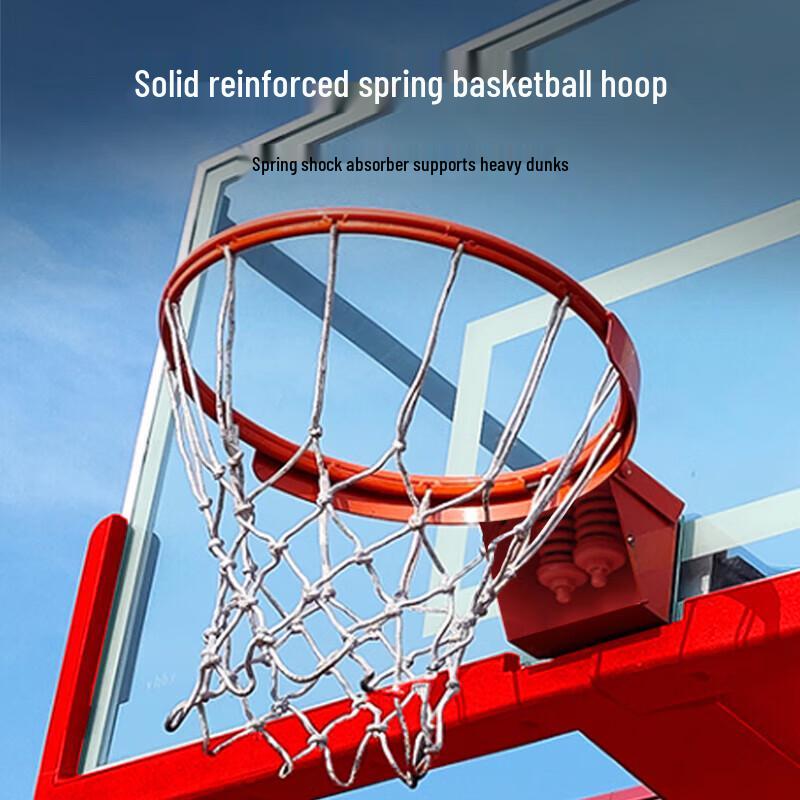 Outdoor Basketball Backboard and Hoop Set