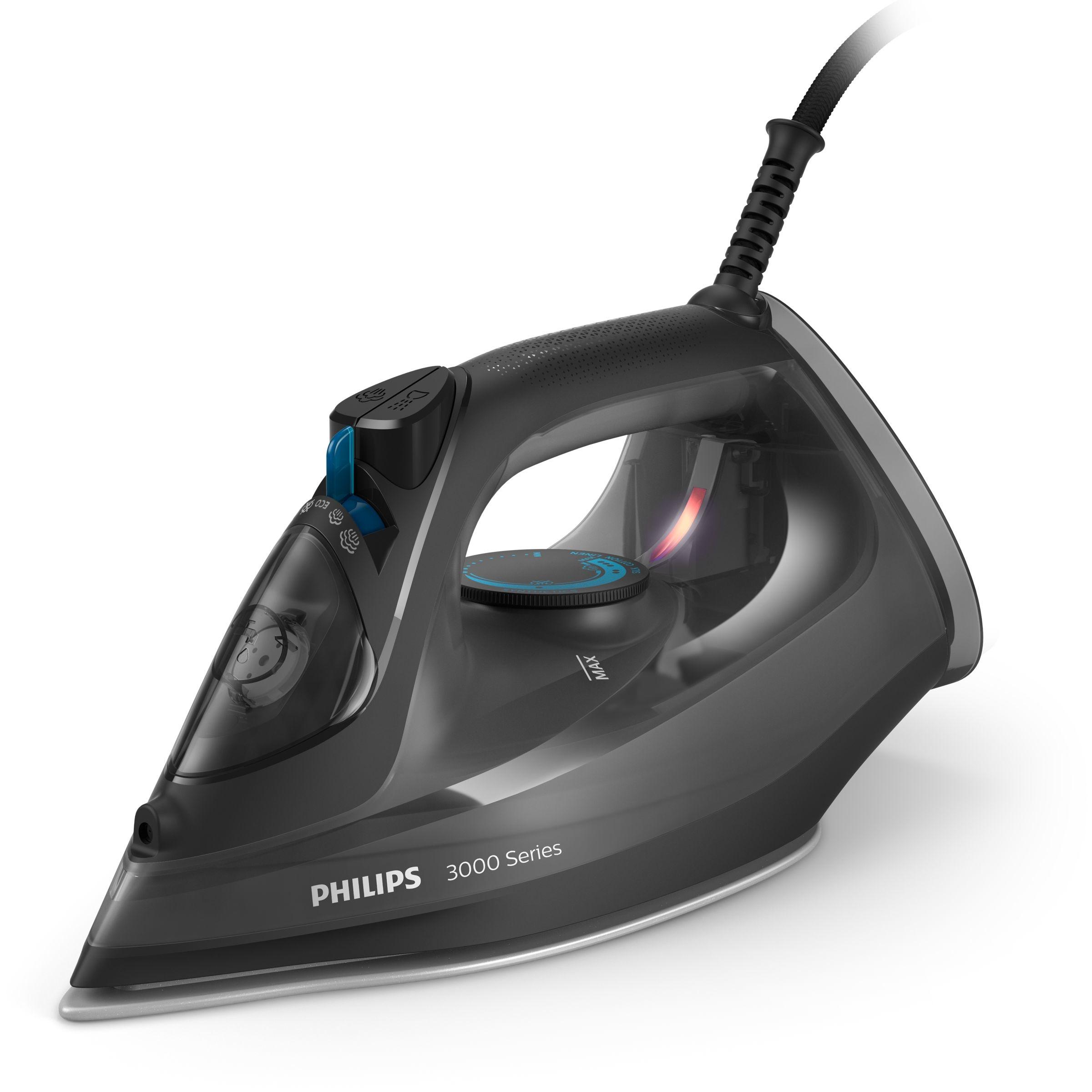 Philips Schwarz Dampfbügeleisen 3000 Series Dst3041/80 Keramiksohle 2600 W - Bild 6