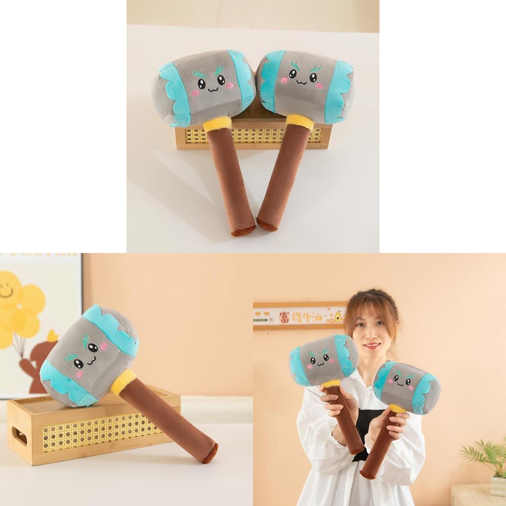 Plush Hammer Toy Soft Stress Relief Toy For Kids And Adults
