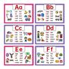 1 Set Kids Alphabet Flash Cards 26 Letters Tracing Practice Card Toddlers Boys Girls Educational Dry Erase ABC Preschool Learning Flashcard