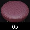 Round Chair Protector Thicken PU Leather Elastic Bar Stool Chair Cover Waterproof Stool Slipcover Small Round Seat Cushion Cover