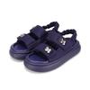 BARBARA Women Bumper Shape Mold Padding Cushion Sandals 3 Colors Bbj363