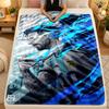 Flannel BlanketLionel Messi Warm Soft Throw Blanket for Indoor Sofa Bed Living Room Use