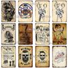 Barber Rules Metal Sign Tin Sign Vintage Decor Room Decoration Metal Plaque Man Cave Bar Sign Poster Home Decor