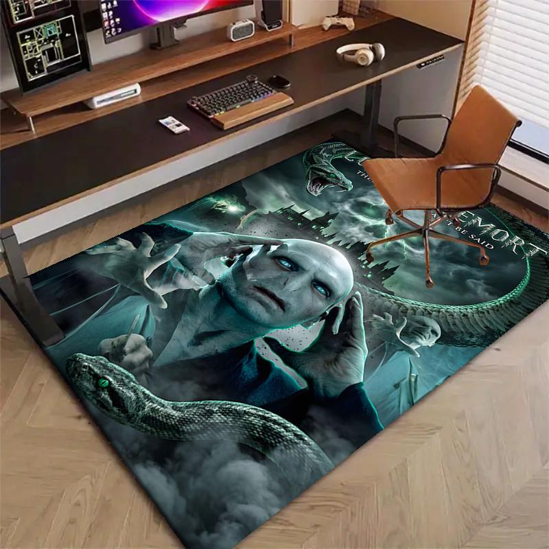 1pc Hogwarts5 Design Printed Area Rug Carpet for Bedroom Living Room Home Decor Rugs Mat Non Slip Mat Rug for Bedside