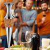1Pc red wine cork wine bottle cork fresh-keeping plug sealing plug flat head non-leaking wine set