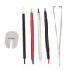 Alloy Steel Watch Hand Setting Tool Extraction Tools Pointer Adjustment Watch Hand Pusher Set Dial Cleaner Pen