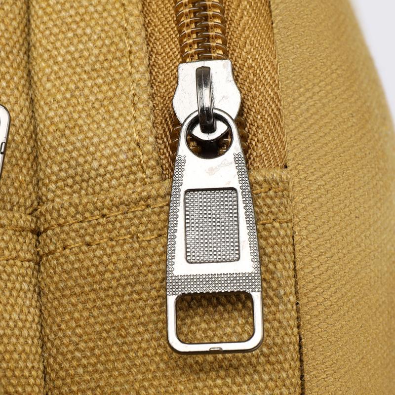 Canvas Handbag Men's Business Briefcase Shoulder Crossbody Bag