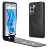 For ZTE Nubia S 5G A403ZT Case with Card Slot Magnetic Vertical Flip Leather Phone Cover
