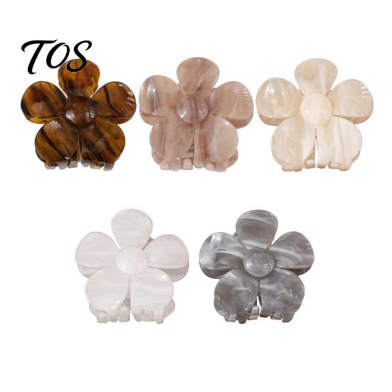 Fashionable Hair Ornaments for Gifts Flower Claw Clip Women Girls, Non-slip Clips, Strong Hold Versatile Daily Wear Thick And Thin Styling, Commuting