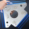Electric Welding Auxiliary Tools Magnetics Welding Positioning Tool Electric Welding Holder Right Oblique Angle Multi-angle Fix