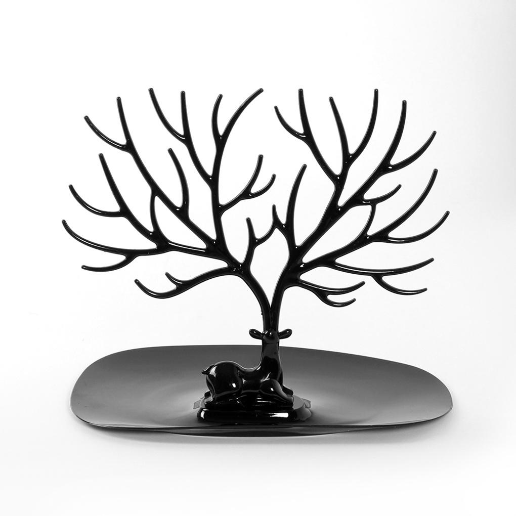 Deer Antler Earrings Accessory Display Stand (Black) Prop Stand