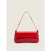 Red Bag Underarm Bag Spring and Summer New Product Fashion Simple Commuter Flip Retro Red Shoulder Bag