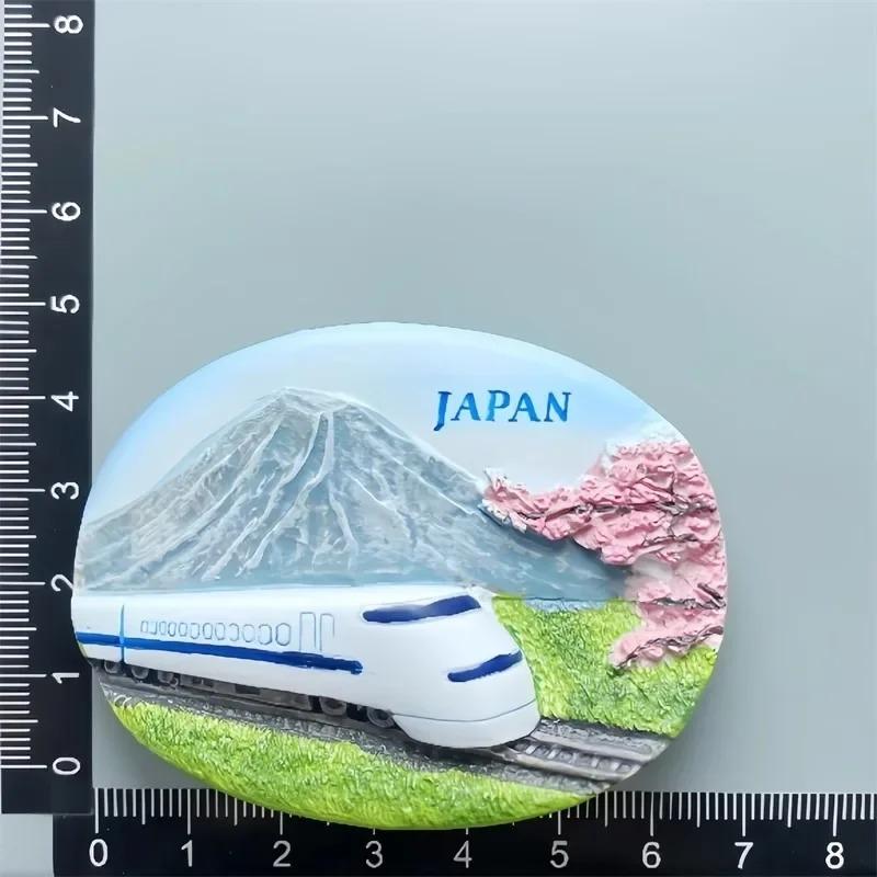 Japan Travelling Souvenirs Okinawa Fridge Magnets Mout Fuji Shinkansen Fridge Stickers Home Decor Birthday Gifts