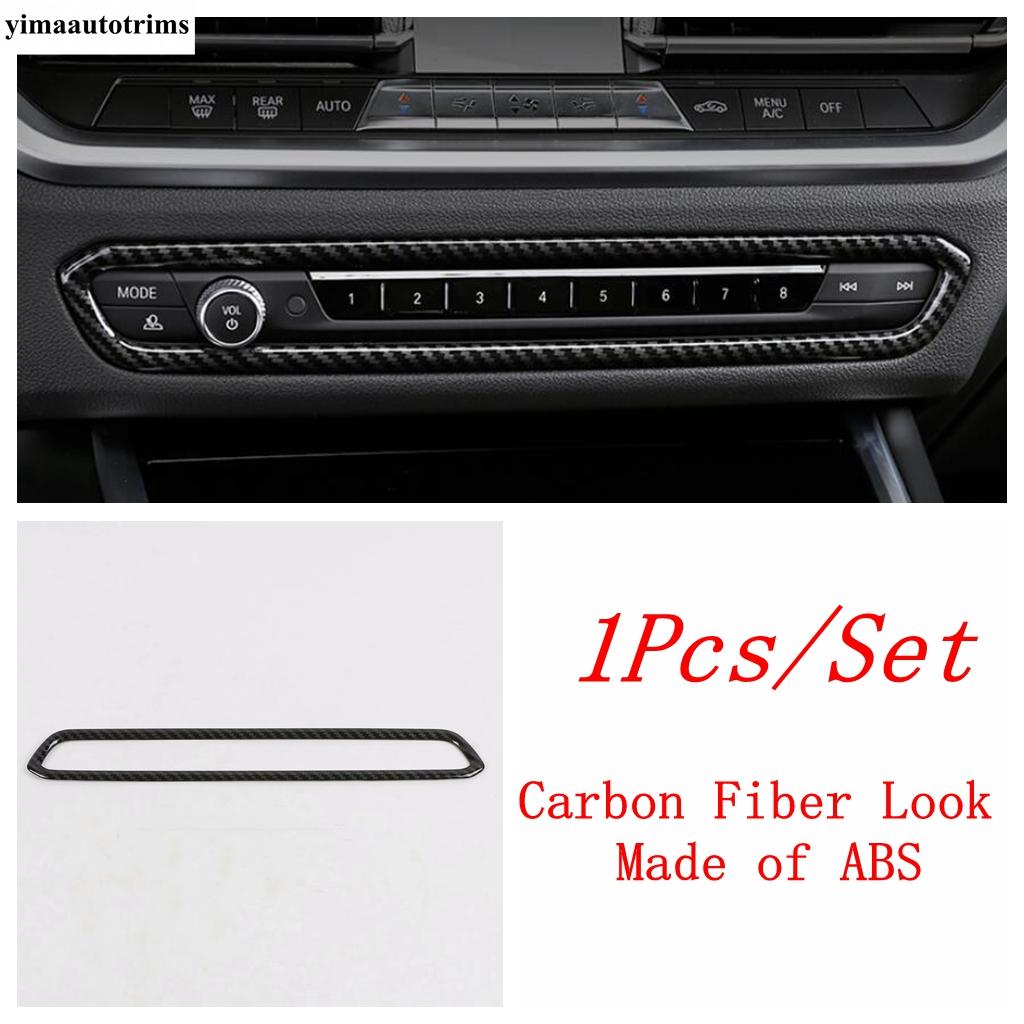 Dashboard Central Control Sound Volumn Adjust Knob Panel Frame Cover Trim Interior Accessories For BMW 3 Series G20  - 2024