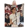 Timothe Chalamet Merch Blanket Lightweight Warm Throw Blankets for Sofa 50x60 Inches Multisize Bedspread