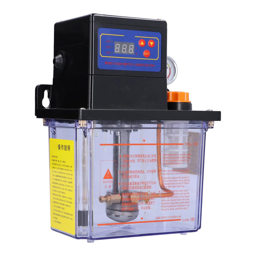 Auto Lubrication Pump Electric Digital Display Lubricating Oiler AC 220V MY2232H‑200T