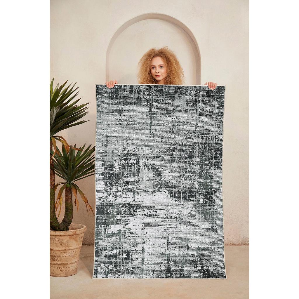 Dekorativní protiskluzová základna Vintage vzorovaný koberec do obývacího pokoje Speciální design, tenký, omyvatelný koberec